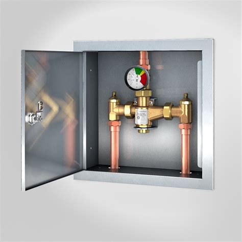 thermostatic mixing valve stainless steel box|thermostatic valve.